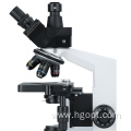 Horizontal 45° Inclined Trinocular Biological Microscope